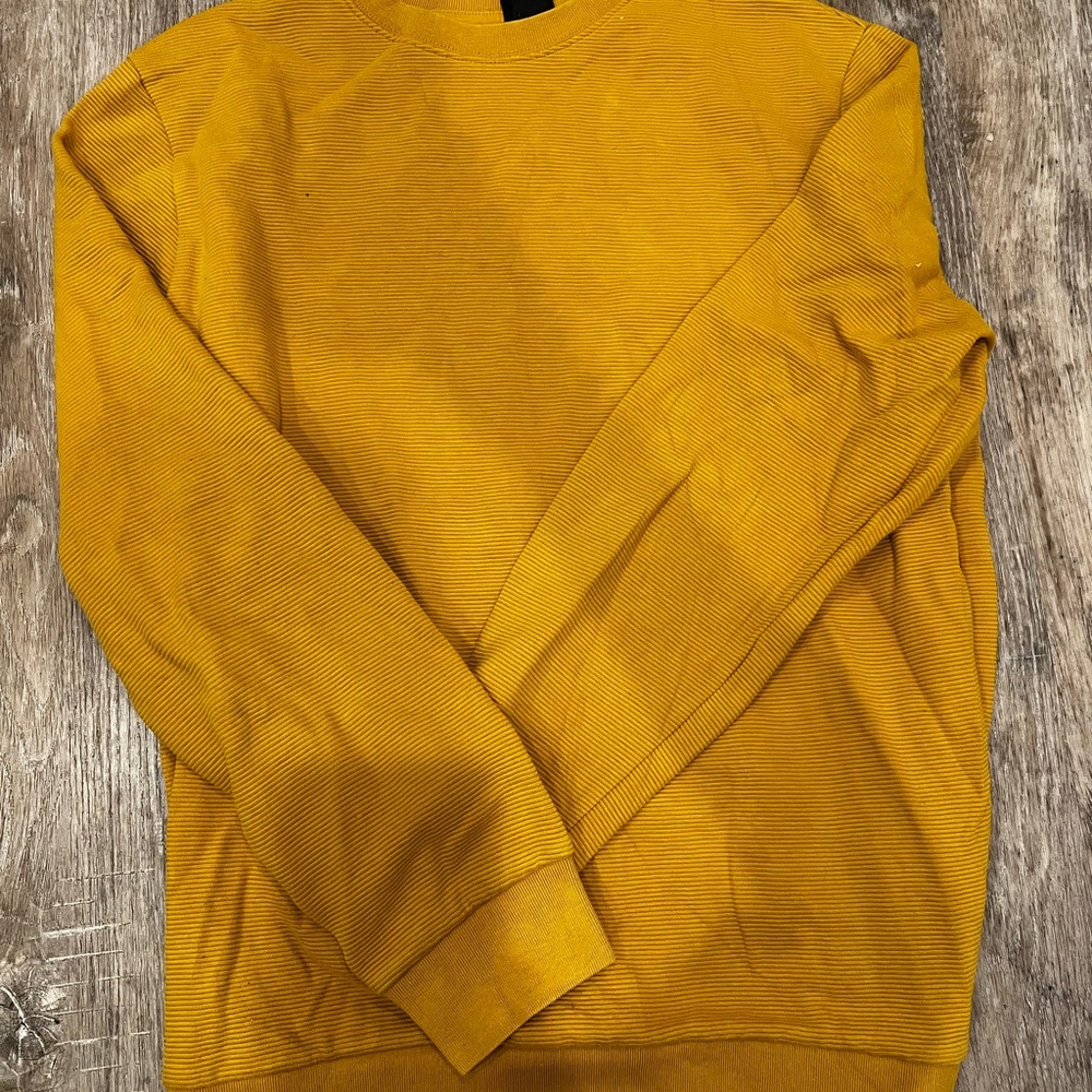 Men's Mustard Yellow Sweater